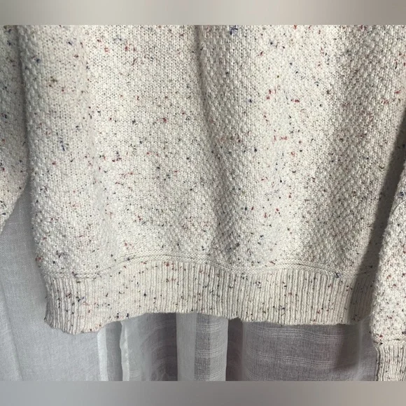 Vintage Lee Sport 100% Cotton Floral Printed Crew Neck Sweater Large Made in USA - Picture 4 of 11